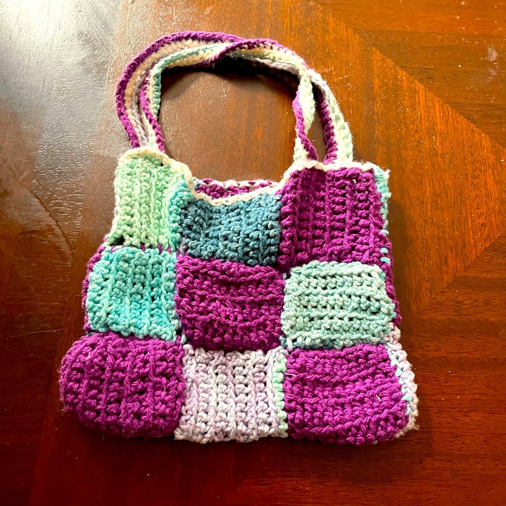 Crochet small bag